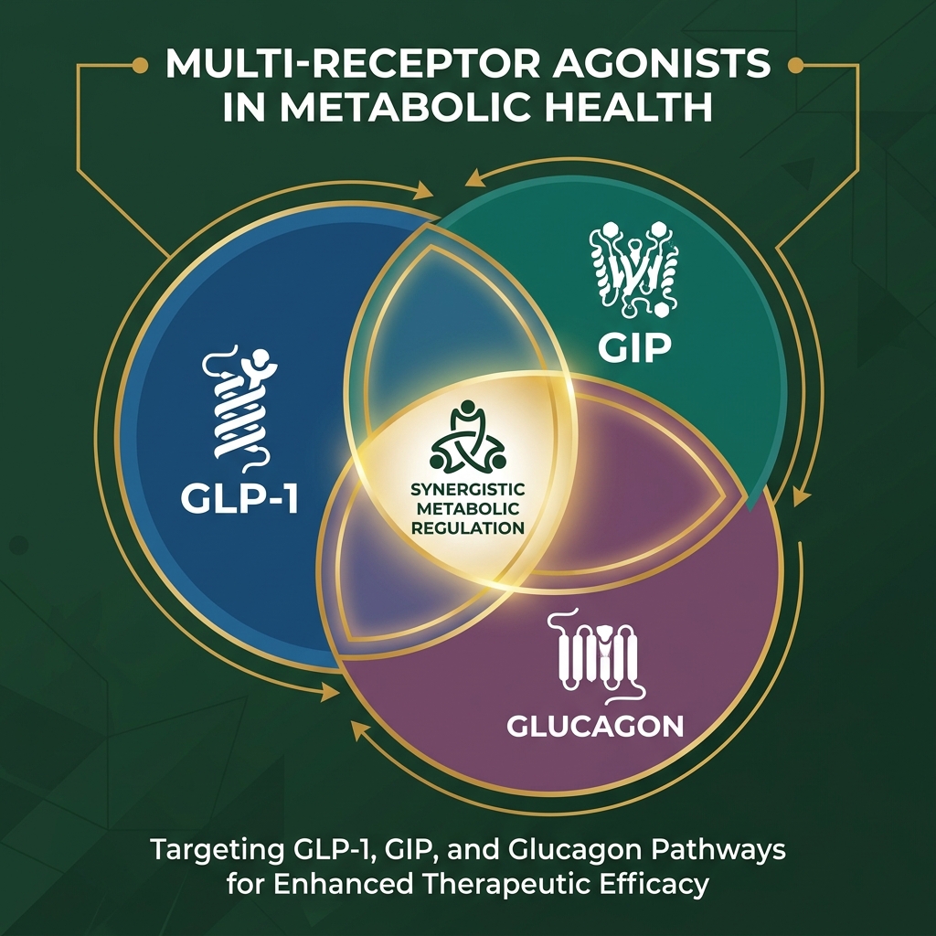 Triple-Action Formula — GLP-1, GIP, and Glucagon receptors